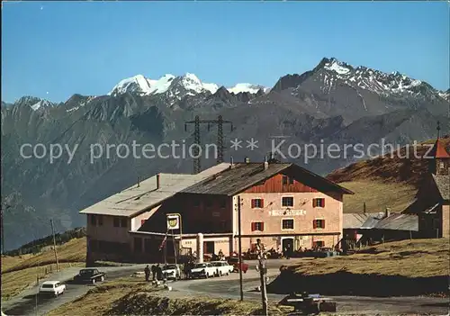 Suedtirol Jaufenhaus mit Zillertaler Alpen Kat. Italien