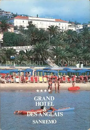 Sanremo Grand Hotel and Des Anglais Kat. 