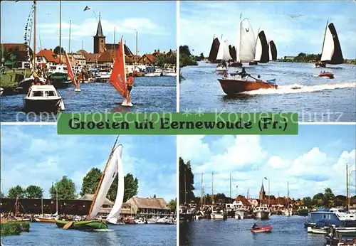 Eernewoude Hafen Segler Kat. Friesland