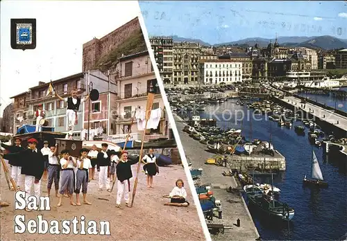 San Sebastian Guipuzcoa Hafen  / Donostia-San Sebastian /Guipuzcoa