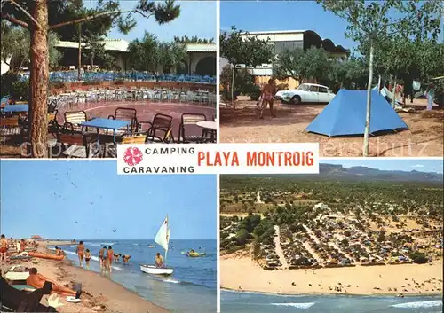 Tarragona Camping Playa Montroig Kat. Costa Dorada Spanien