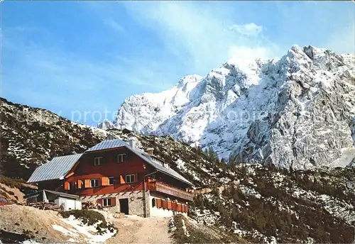 Slovenia Slowenien Ticarjev Dom Berghuette Kat. Slowenien