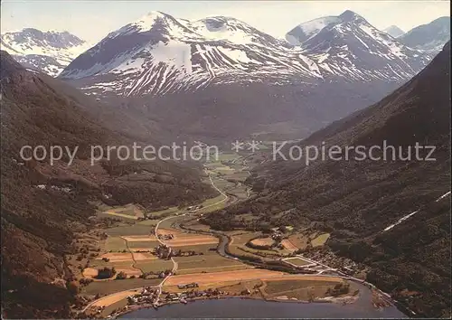 Norwegen Norge Fliegeraufnahme Oksendal Kat. Norwegen