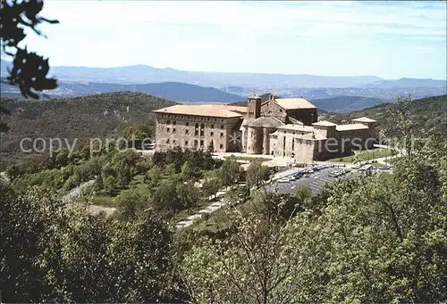 Italien Monasterio de Leyre Fliegeraufnahme Kat. Italien