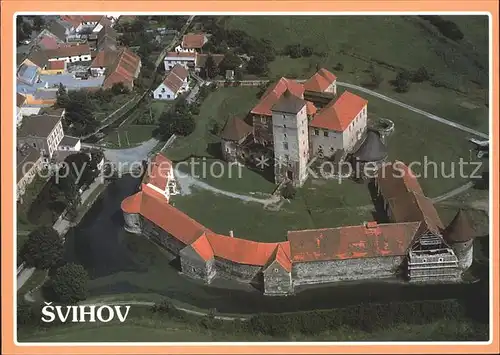 Tschechische Republik Svihov Fliegeraufnahme Wasserburg Kat. Tschechische Republik