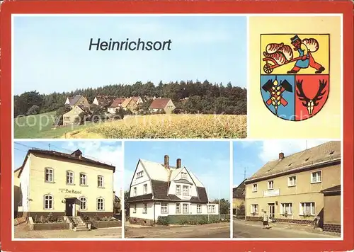 Heinrichsort Siedlung Sportplatz Restaurant zur Krone Kat. Hohenstein Ernstthal