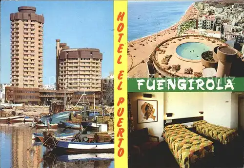 Fuengirola Costa del Sol Hotel el Puerto Kat. Spanien