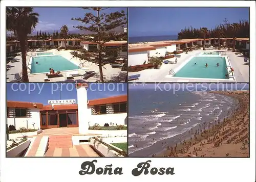 Playa del Ingles Gran Canaria Bungalows Dona Rosa Kat. San Bartolome de Tirajana