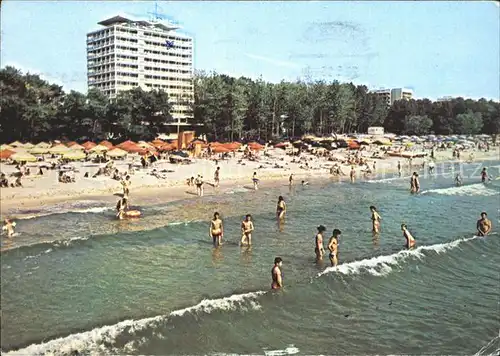 Bulgarien Strand am Hotel Globus / Bulgarien /