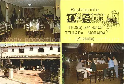 Moraira Restaurant Don Sancho Kat. Alicante