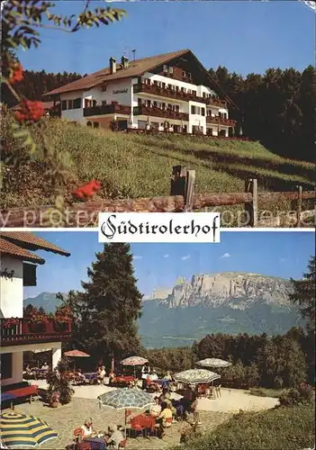 Oberzbozen Suedtirolerhof Kat. Italien