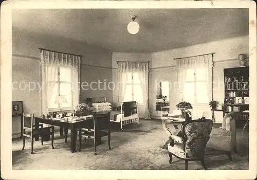 Lany Living room of president Masaryk Kat. Tschechische Republik