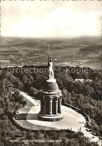 Teutoburgerwald Hermannsdenkmal Kat. Detmold