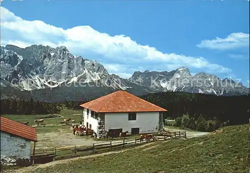 Sesto Sexten Suedtirol Rifugio Alpe di Nemes Dreischuster Sp Kat. Bozen