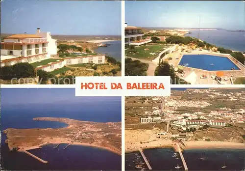 Sagres Algarve Hotel da Baleeira Swimmingpool Fliegeraufnahme Kat. Faro
