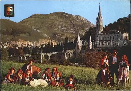 Pyrenees Region Folklore Bigourdan Kat. Lourdes