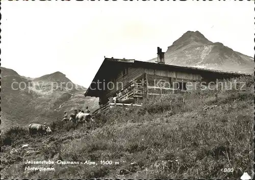 Hinterglemm Saalbach Jausenstube Ossmann Kat. Oesterreich