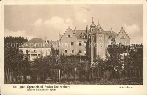 Bad Soden Stolzenberg Station Salmuenster Soden Marienheim