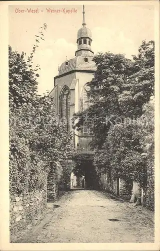 Oberwesel Rhein Werner Kapelle