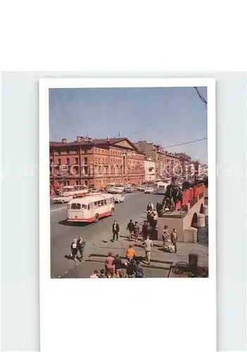 Leningrad St Petersburg Nevsky Prospekt Kat. Russische Foederation