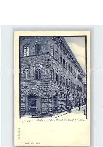 Firenze Toscana Via Cavour Palazzo Riccardi Kat. Firenze