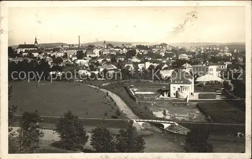 Usti nad Orlici Pardubicky kraj Stadtblick Kat. Tschechische Republik