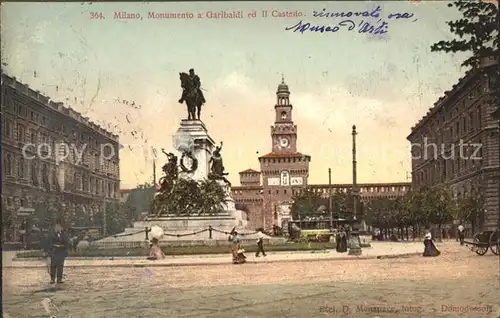 Milano Marittima Monumento a Garibaldi  Kat. Cervia