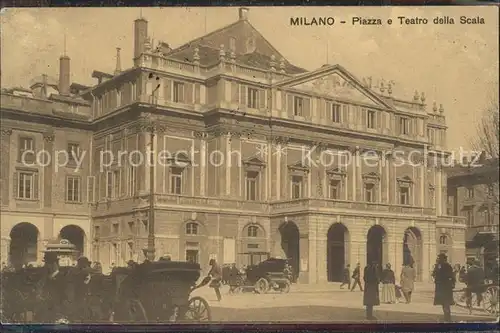 Milano Marittima Piazza e Teatro della Scala Kat. Cervia