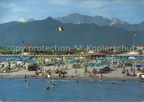 Forte dei Marmi Strandleben Kat. Italien