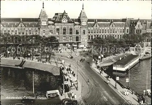 Amsterdam Niederlande Centraal Station Kat. Amsterdam