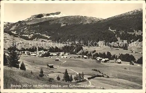 Riezlern Kleinwalsertal Vorarlberg Gottesackerplateau Kat. Mittelberg