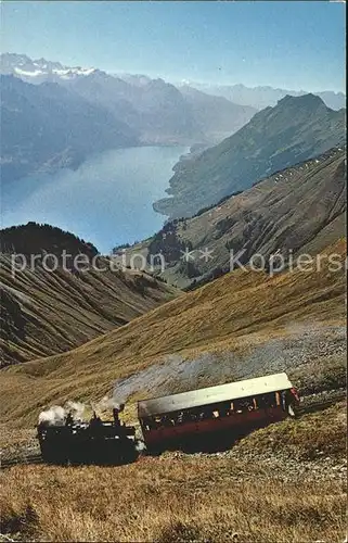 Brienz Rothornbahn Brienzersee Alpen Kat. Eisenbahn