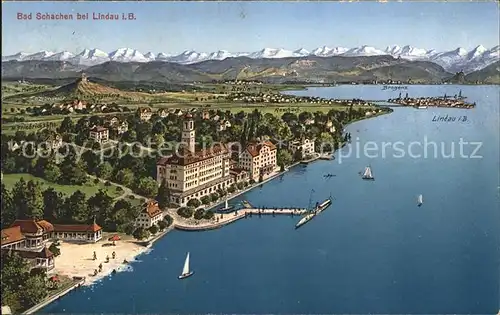 Bad Schachen Lindau Fliegeraufnahme Kat. Lindau (Bodensee)