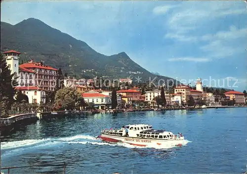 Gardone Riviera Lago di Garda Seepanorama Motorboot Kat. Italien