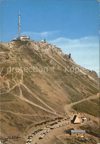 Pyrenees Region Les Laquets et le Pic du Midi de Bigorre Kat. Lourdes