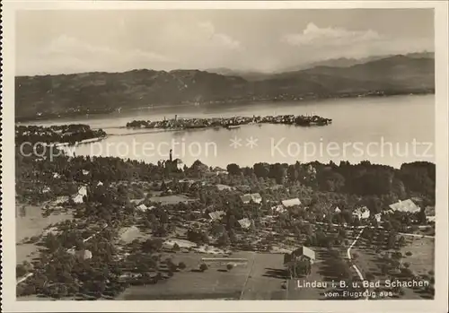 Bad Schachen Lindau Fliegeraufnahme Kat. Lindau (Bodensee)