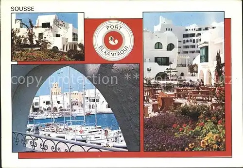 Sousse Port El Kantaoui Bootshafen Hotel Kat. Tunesien