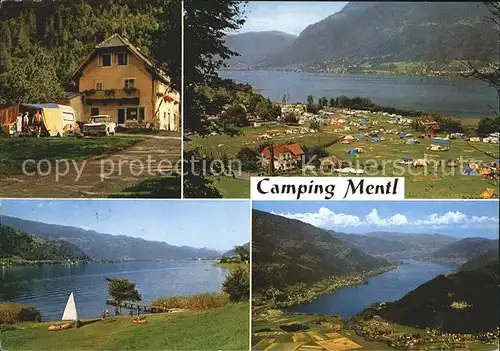 Ossiachersee Strand Camping Mentl  Kat. Ossiach