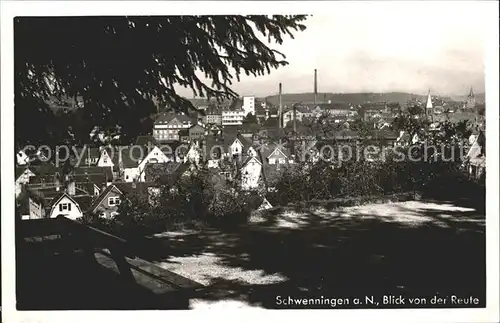 Schwenningen Neckar Blick von der Reute Kat. Villingen Schwenningen