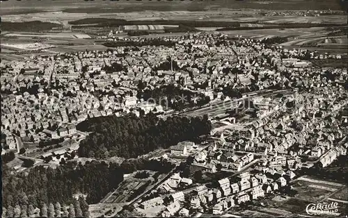 Schwenningen Neckar Fliegeraufnahme Kat. Villingen Schwenningen