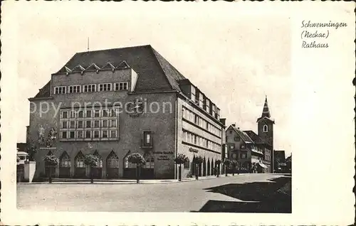 Schwenningen Neckar Rathaus Kat. Villingen Schwenningen