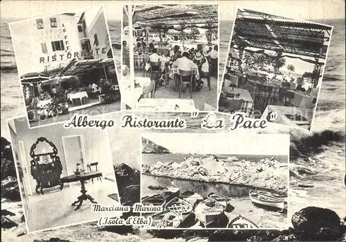 Isola d Elba Albergo Restaurant La Pace Kat. Italien