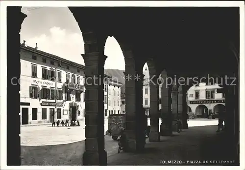 Tolmezzo Piazza XX Settembre Kat. Italien