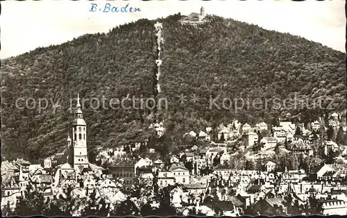 Baden Baden mit Merkur Kat. Baden Baden