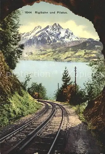 Rigibahn mit Pilatus Kat. Eisenbahn