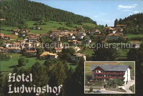 Truden Trodena Suedtirol Panorama Hotel Pension Ludwigshof Kat. Truden im Naturpark Dolomiten