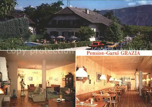 Appiano Pension Garni Grazia Aufenthalts und Gastraum Kat. Italien