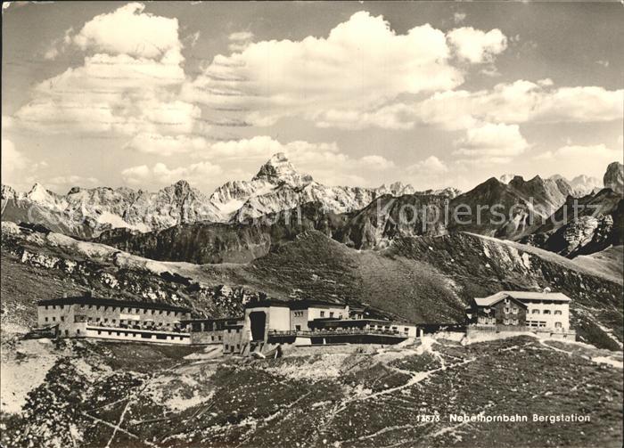 Nebelhornbahn Bergstation Berghotel Hoefatsblick Edmund Probst