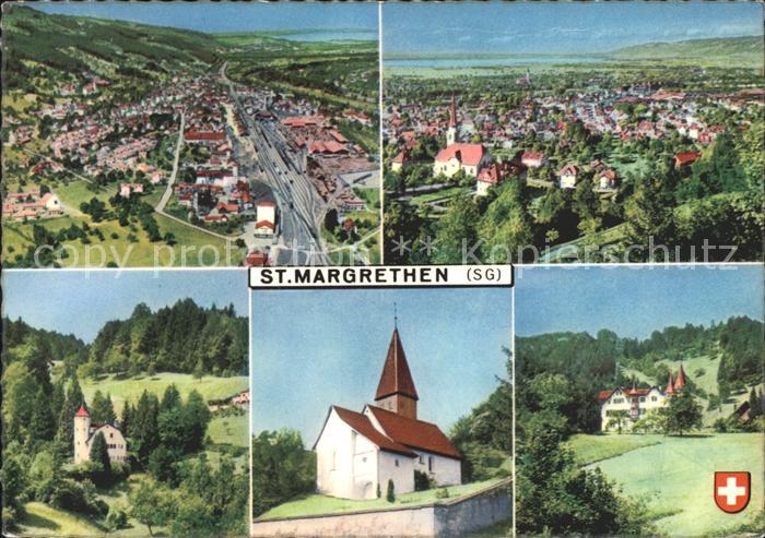 St Margrethen SG Panorama Kapelle Kat. St Margrethen Nr. kf74824 ...