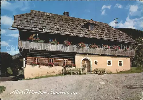 Kaernten Altes Kaerntner Bauernhaus Kat. Villach